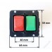 Kompletni vypínač 400V/50Hz, max. 9A  se Stop-tlačítkem, Tripus